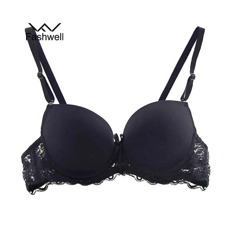 Hot Sexy Women Lace Bralette Bras Adjusted Womens Bras Thin Padded Solid Underwear Intimates