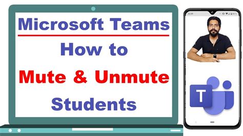 How To Mute Unmute Students On Microsoft Teams Meeting App Youtube