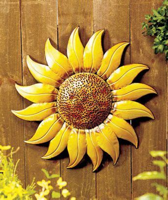 If you love your home that brings your family together as much as we love ours, we know this sunflower home metal wall decor is for you! Metal Wall Art Sunflower ~ Indoor ~ Outdoor ~ Home decor ...