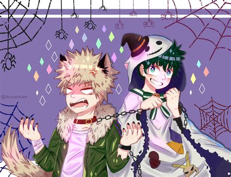 Kacchan X Deku Version Halloween By Itsryankate On Deviantart