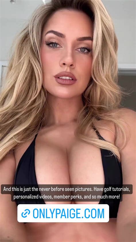 Paige Spiranac Balances Golf Ball In Her Cleavage And Tees In Underwear