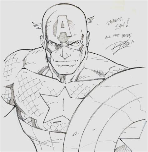 Captain America By Ron Lim Marvel Art Drawings Captain America