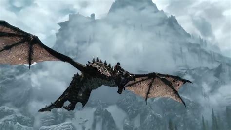 Skyrim Dragon Riding Rediscovered By Curious Player Gamesradar