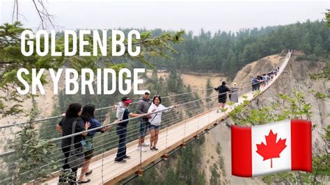 British Columbia Canadas Highest Suspension Bridge Golden Skybridge