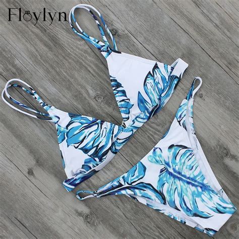 Floylyn Triangle Bikini Maillot Sexy Swimwear Women Brazilian Swimsuit