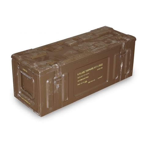 British Army Surplus Genuine Large Brown Ammo Box Army Accessories From Army And Navy Ltd