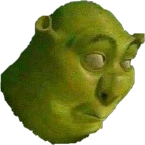 Download Shrek Sticker Shrek Meme Sticker Png Image With No