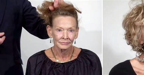 69 year old tired of her worn out look gets makeover taking 20 years off her age