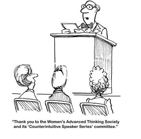 Impromptu Speech Cartoon