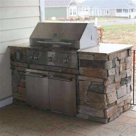 An outdoor patio heater is a great addition to any home's patio. BBQ island Newcreationshomeimprovements.com | Outdoor ...
