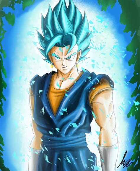 A collection of the top 91 vegito blue wallpapers and backgrounds available for download for free. Vegito Super Saiyan Blue by Smurfboss on DeviantArt