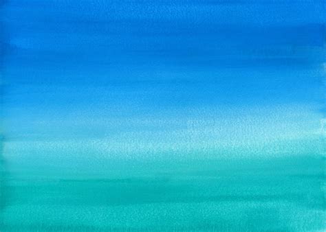 Abstract watercolor brushes on white. Watercolor Blue Teal · Free photo on Pixabay