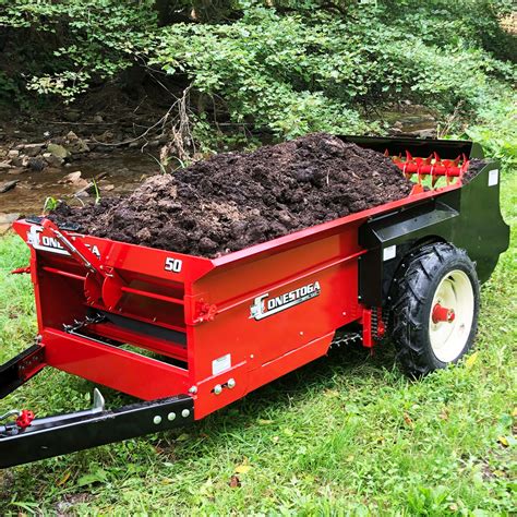 Ground Driven Spreader Compact Manure Spreader For Dry Manure