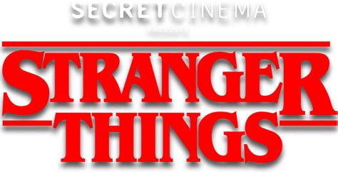Stranger Things Logo Transparent Background - Draw-net png image