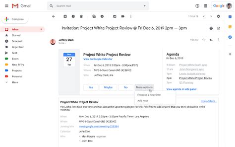 Propose A New Meeting Time Or Add A Note To Calendar Invites From Gmail