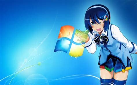42 Windows 10 Anime Mascot Wallpaper On Wallpapersafari