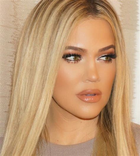 Pin On Khloe Kardashions Sexy Hair And Makeup Looks