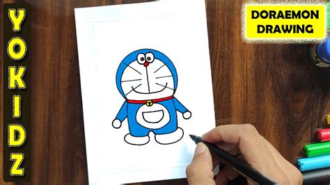 How To Draw Doraemon Easy Cartoon Character Drawing Phim Hay Nhất