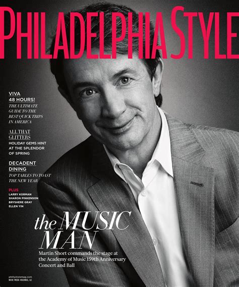 Philadelphia Style - 2015 - Issue 6 - Winter - Martin Short by MODERN ...