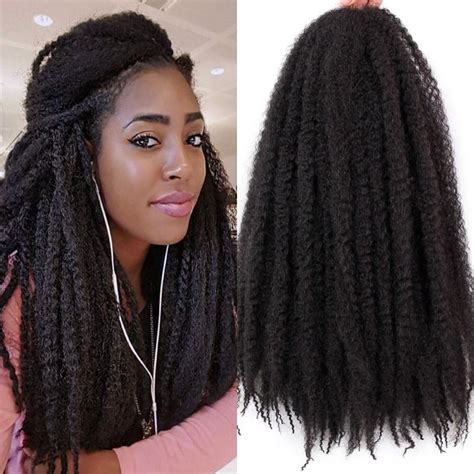 Afro Kinky Marley Hair Extensions Afrosentail Beauty Store Nz