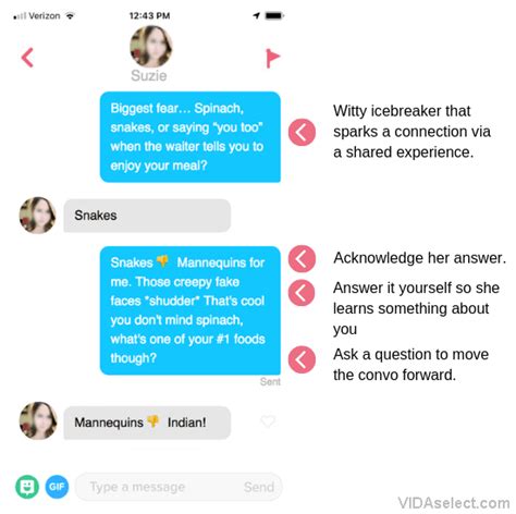 Guide To Successful Tinder Conversations 9 Real Examples Vida Select
