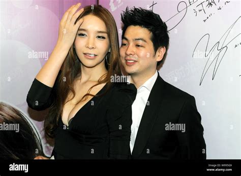 South Korean Transsexual Star Ha Ri Su Harisu And Her Husband Attend