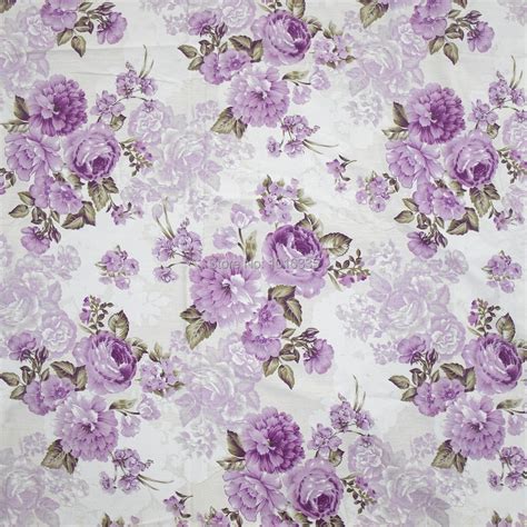 Pink Purple Floral Pattern Fabric Abstract Roses Seamless Vector Background Pink Purple