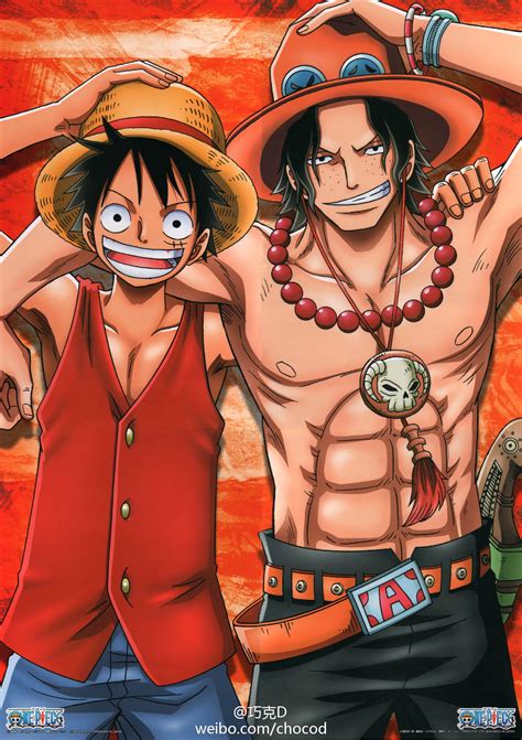 D Brothers Fullsize Image X Ace And Luffy
