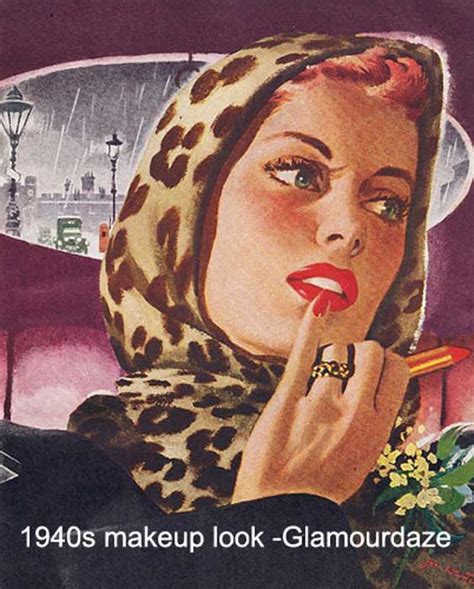 The History Of 1940s Makeup Glamourdaze
