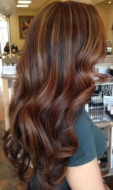 The perfect shade of brown hair for. 25 Delightfully Earthy Fall Hair Color Ideas | Fall hair ...