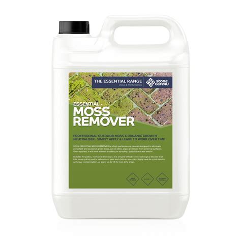 Essential Moss Remover Professional Grade Biocide Stonecare4u