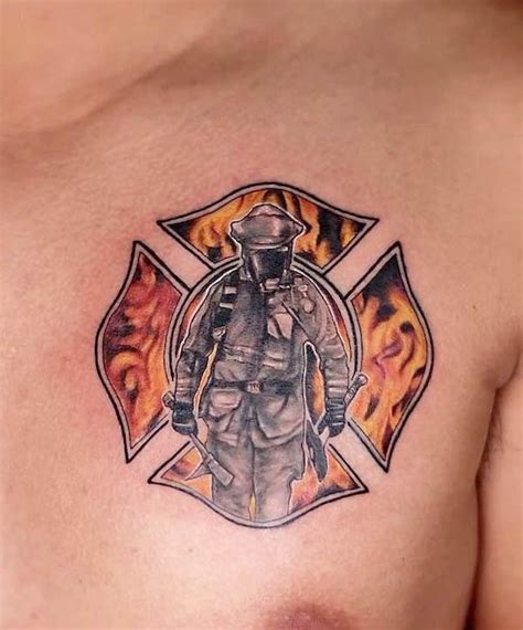Firefighter Logo Tattoo