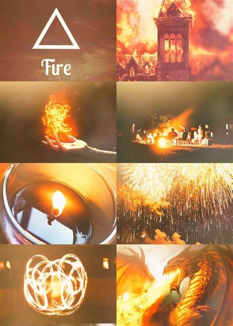 Four Elements Fire In 2020 Magic Aesthetic Aesthetic Collage