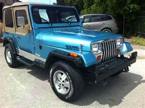 Buy used 1995 Jeep Wrangler 4x4 V6 Rio Grande Edition ...