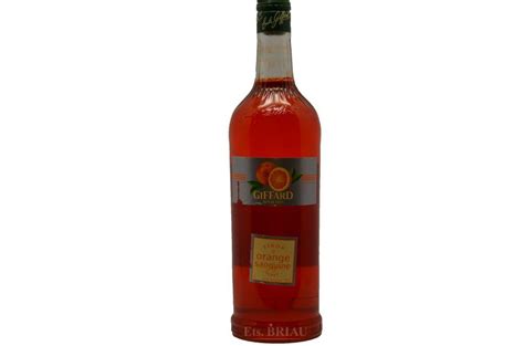 GIFFARD Sirop Orange Sanguine Briau Bordeaux