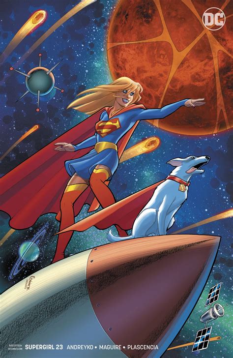 Supergirl 23 Variant Cover Dc Comics 2018 Dees Comics