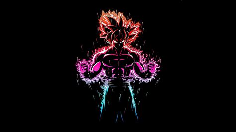 Dragon Ball Z Goku Ultra Instinct Fire Wallpaper Hd Anime 4k