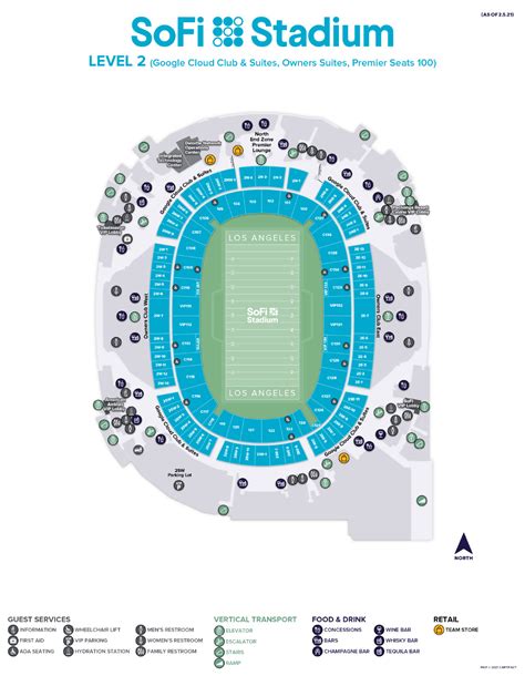 Sofi Stadium Rams Seating Chart