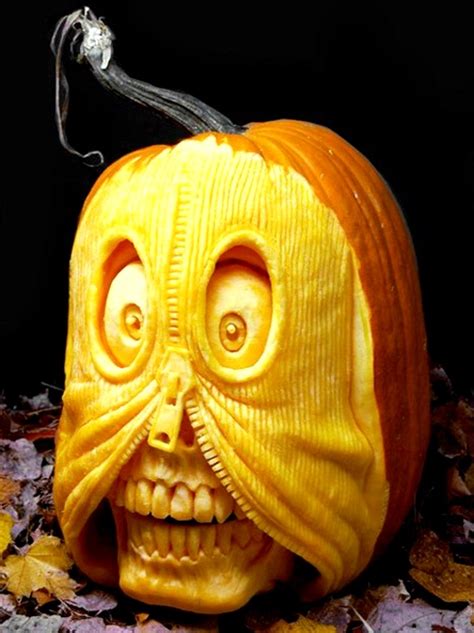 Seriously Scary Pumpkin Carvings Frikkin Awesome