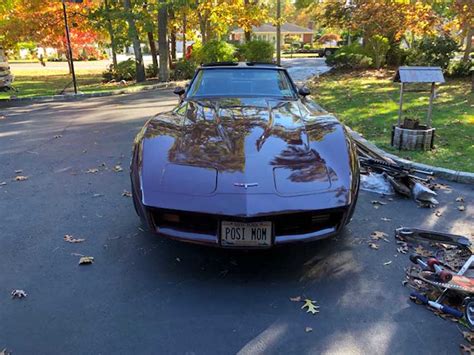 3rd Generation Claret 1980 Chevrolet Corvette For Sale Corvettecarplace