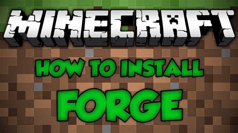 How To Install Forge In Minecraft 192 Easy Tutorial Youtube