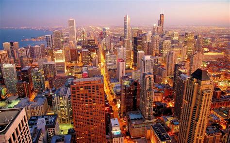 Chicago Skyline Wallpapers Wallpaper Cave