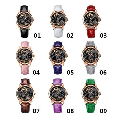Buy Reoulions Fashion Couple Watch Sex Make Leather Quartz Watches