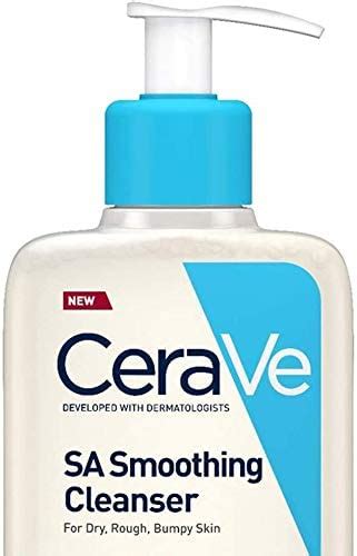 580 рублей (по акции) объем: CeraVe SA Smoothing Cleanser | 236ml/8oz | Face and Body ...
