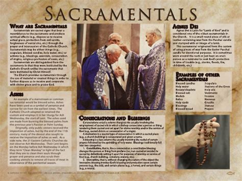 Sacramentals Explained Poster Catholic To The Max Online Catholic Store