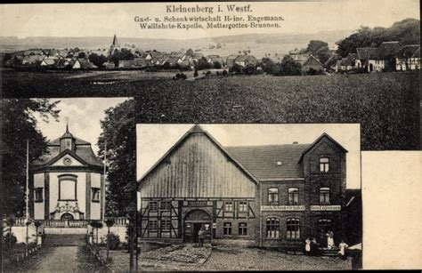 Ansichtskarte Postkarte Kleinenberg Lichtenau Westfalen Akpoolde