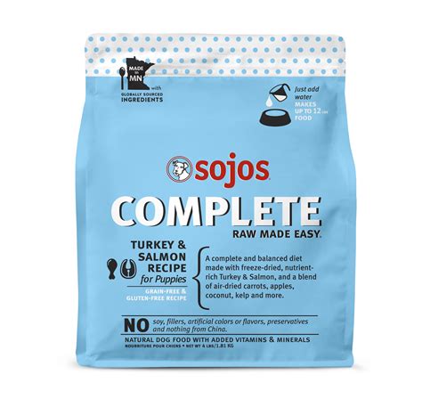 To have a pet at the home requires a lot of passion, care and love. Sojos Complete Turkey & Salmon Puppy Recipe Grain-Free ...