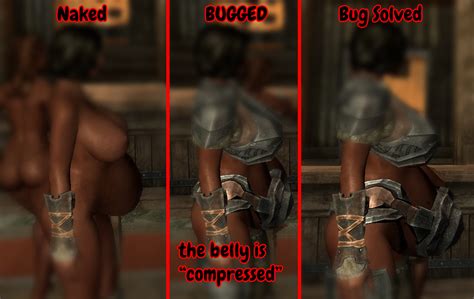 Pregnant Weighted Tbbp Armor Bodyslide2 Page 4 Downloads Skyrim
