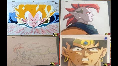 Dragon Ball Z Anime Cel Production Toei Animation Collection Youtube