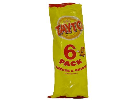 Tayto Cheese And Onion Crisps 6 Pack £259 The Irish Shop Purveyor